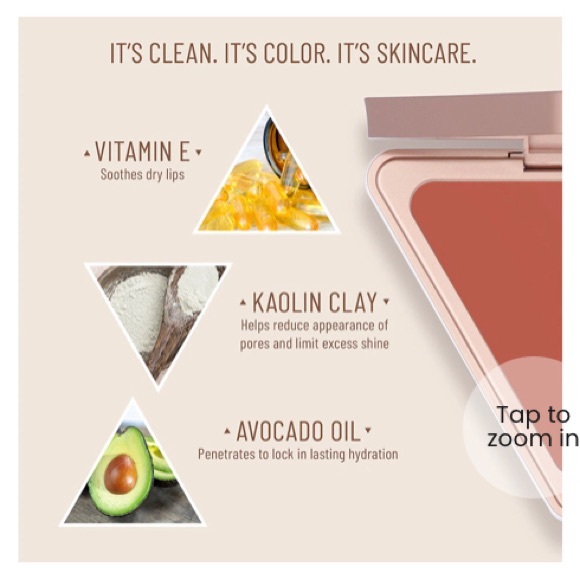 3/$20 LYS Beauty Higher Standard Satin Matte Cream Blush in Self Love NWOT - Picture 5 of 5